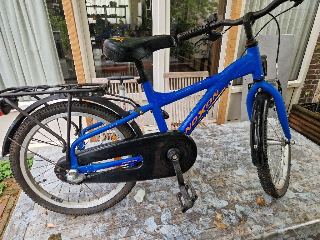 mooie jongensfiets/nice boy's bike, Ophalen, Terugtraprem, Gebruikt, 18 inch