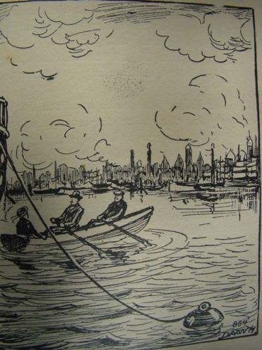 Oud jongensboek- De zoon van Kapitein Peters A.F.Pieck, Ophalen of Verzenden