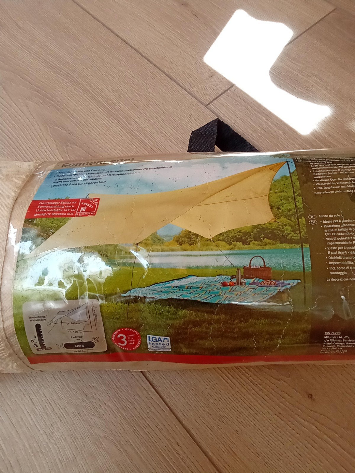 Rocktrail Zonnenscherm - Ideaal voor tuin en camping, Ophalen of Verzenden, Nieuw