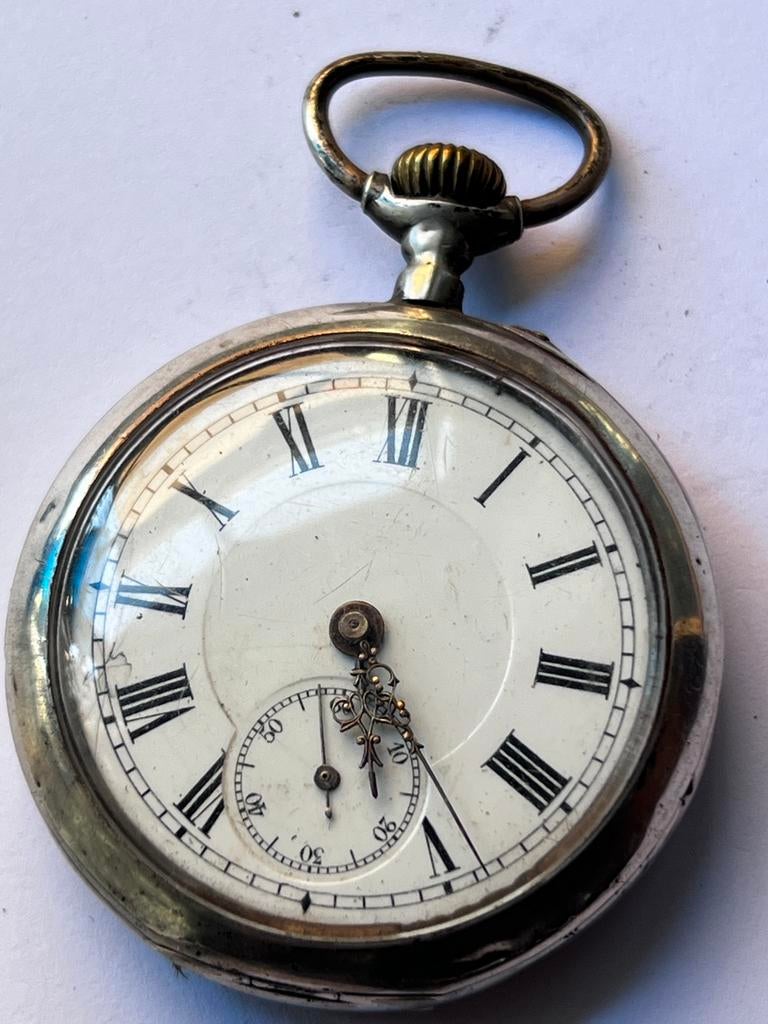 Zakhorloge, loopt niet, Overige merken, Overige materialen, Zakhorloge, Alphen aan den rijn