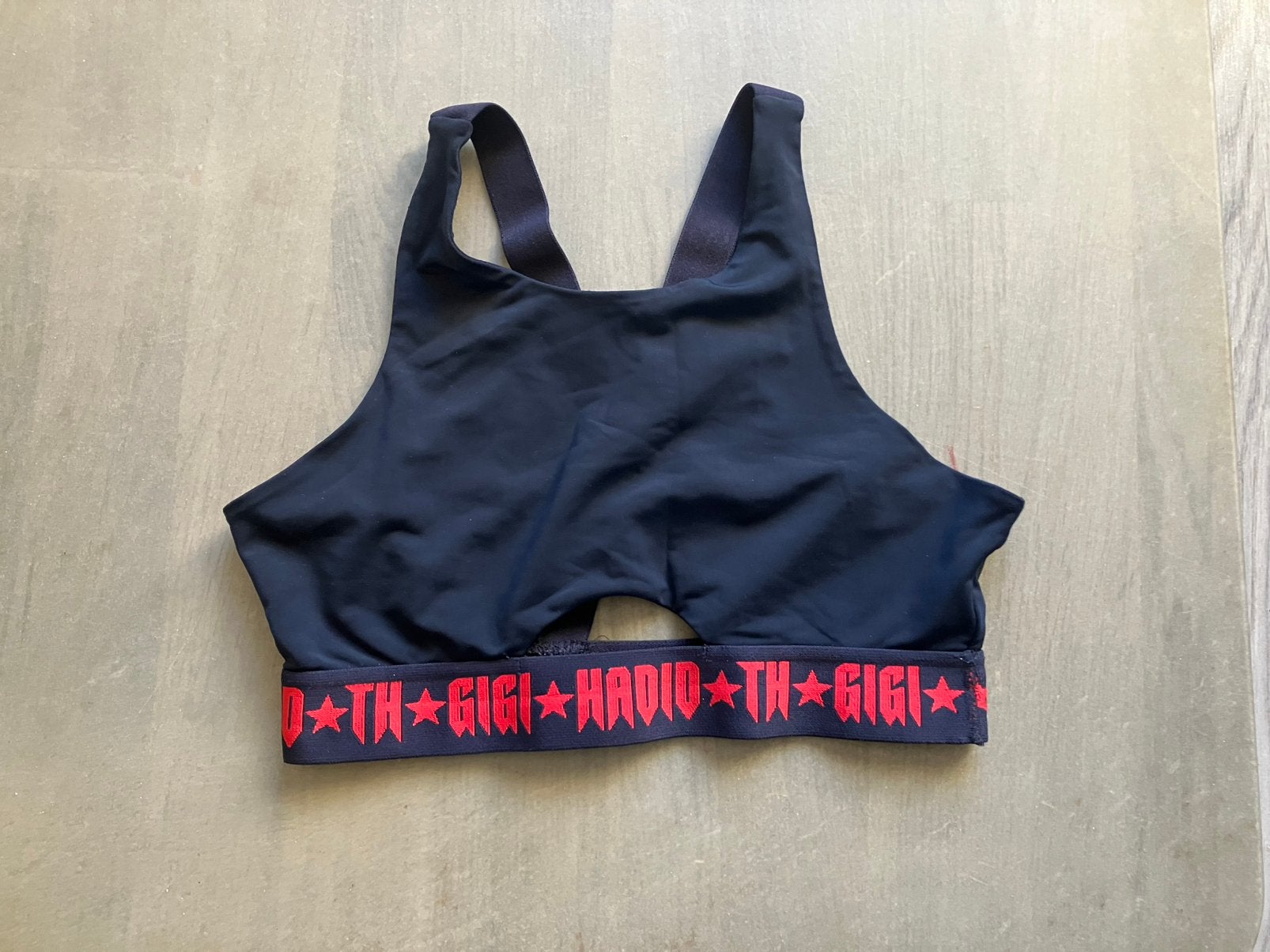 Bijna nieuw topje Gigi Hadid Tommy Hilfiger mt S koopje, Ophalen of Verzenden, Blauw