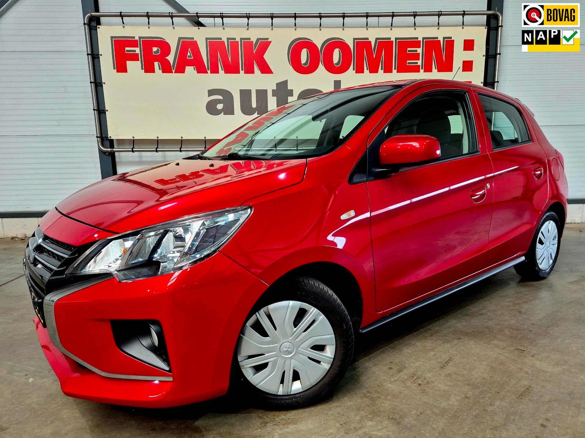 Mitsubishi Space Star 1.2 Connect+ + NAP|OH historie|DAB|Blu, Voorwielaandrijving, Stof, Gebruikt, 850 kg