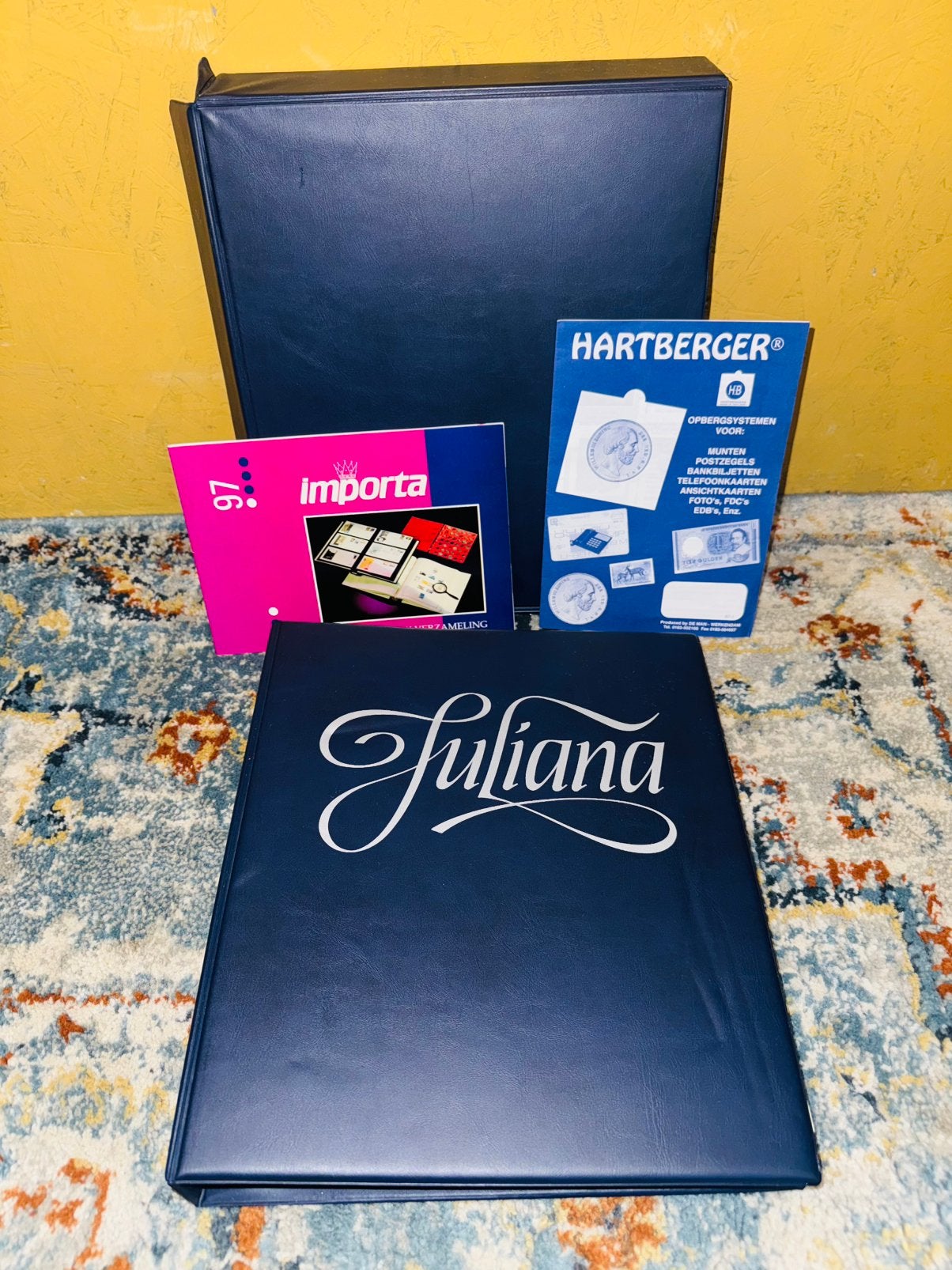 Muntenalbum Juliana 1948 - 1980, Ophalen