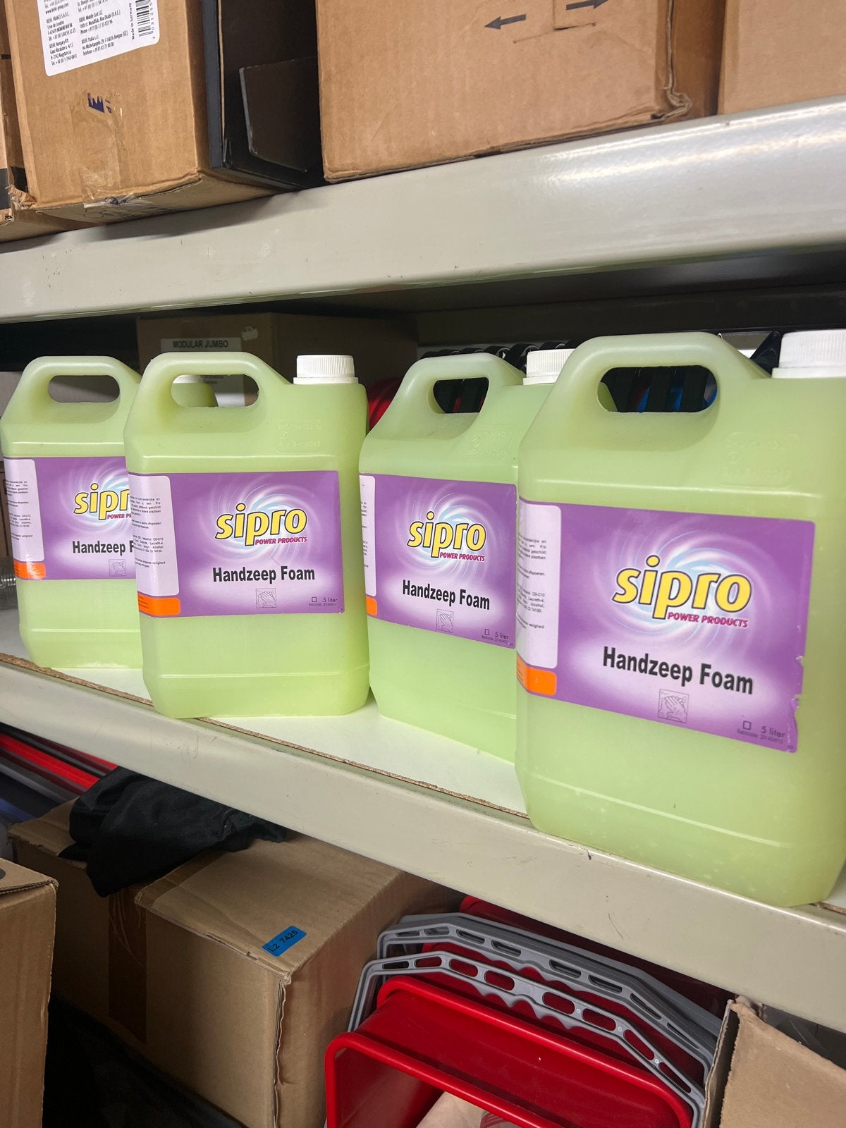 Sipro Handzeep Foam 5 Liter - Hygiënische Handreiniging, Ophalen, Info@siderius.nl, Industrieweg 27, Vuren, Siderius