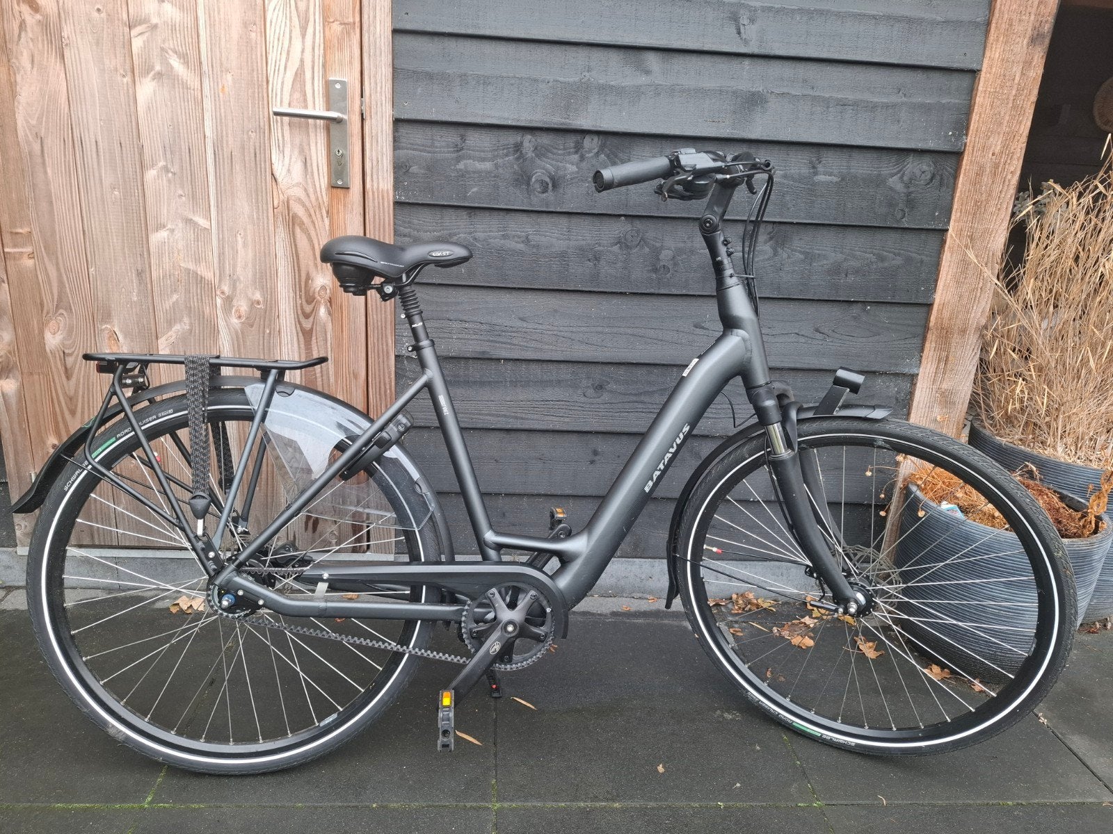 Nieuwe fiets Batavus finez mat zwart., Ophalen, Versnellingen, Batavus, 56 cm of meer