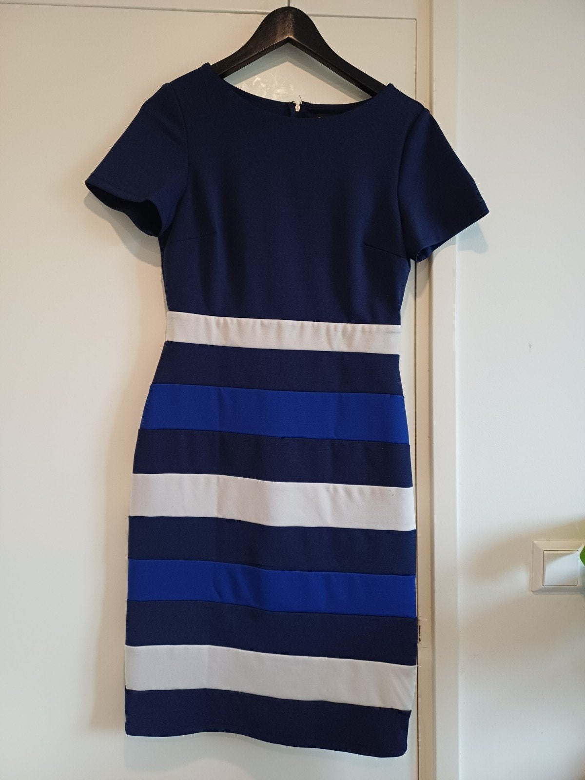 Gestreept jurkje | Paper Dolls | Maat 38, Kleding | Dames, Jurken, Maat 38/40 (M), Blauw, Ophalen of Verzenden, Zo goed als nieuw