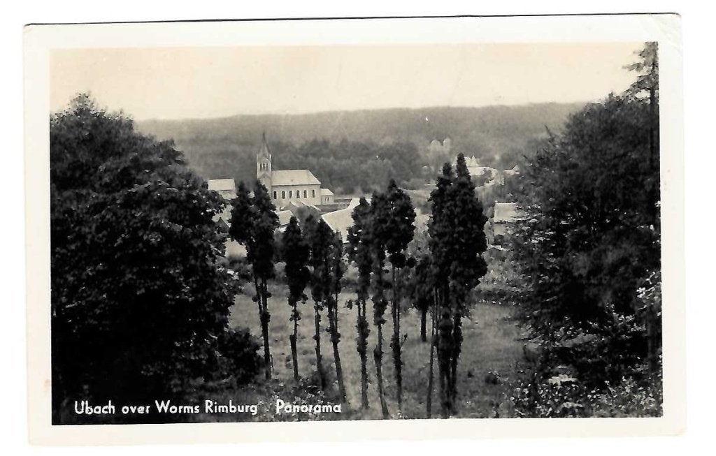 Ubach over Worms Landgraaf - Rimburg Panorama, Verzenden, 1940 tot 1960, Gelopen, Limburg