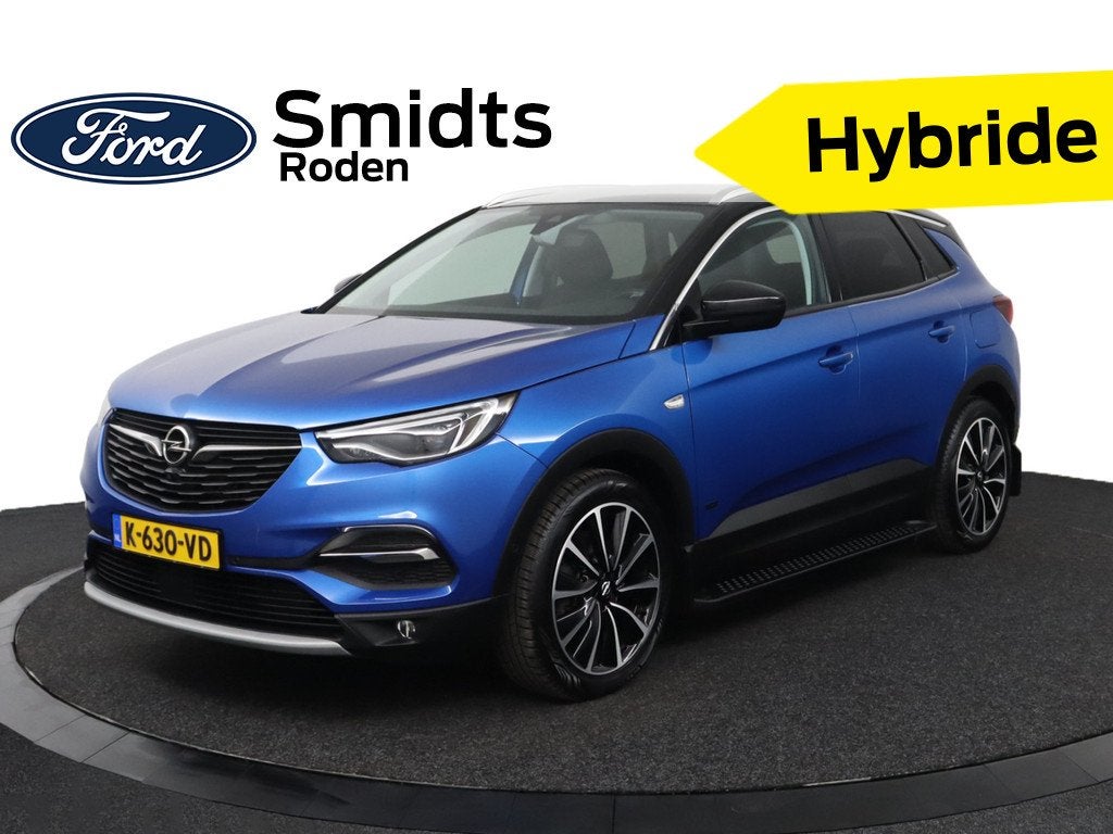 Opel Grandland X 1.6 Turbo 225PK Hybrid Elegance | Trekhaak, Auto's, Opel, Bedrijf, Te koop, Grandland X, ABS, Achteruitrijcamera