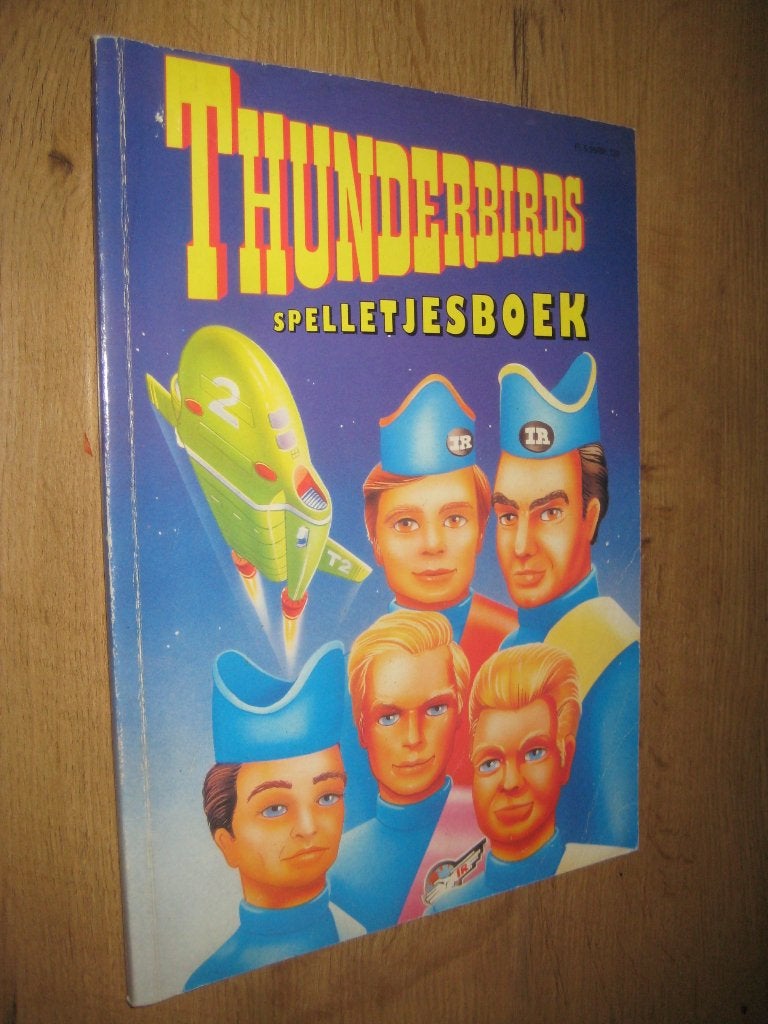 thunderbirds spelletjesboek, Eén stripboek, Ophalen of Verzenden, Zo goed als nieuw