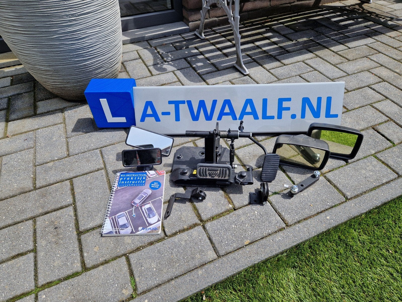 Dubbele Bediening Automaat Auto Rijles Set, Ophalen