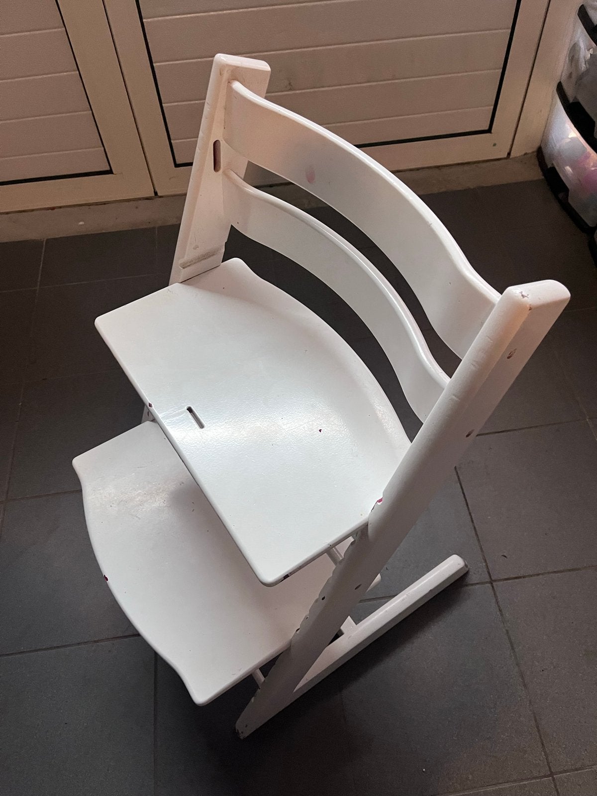 Stokke Tripp Trapp stoel - opknapper, Ophalen, Gebruikt, Meegroeistoel, Aanschuifbaar