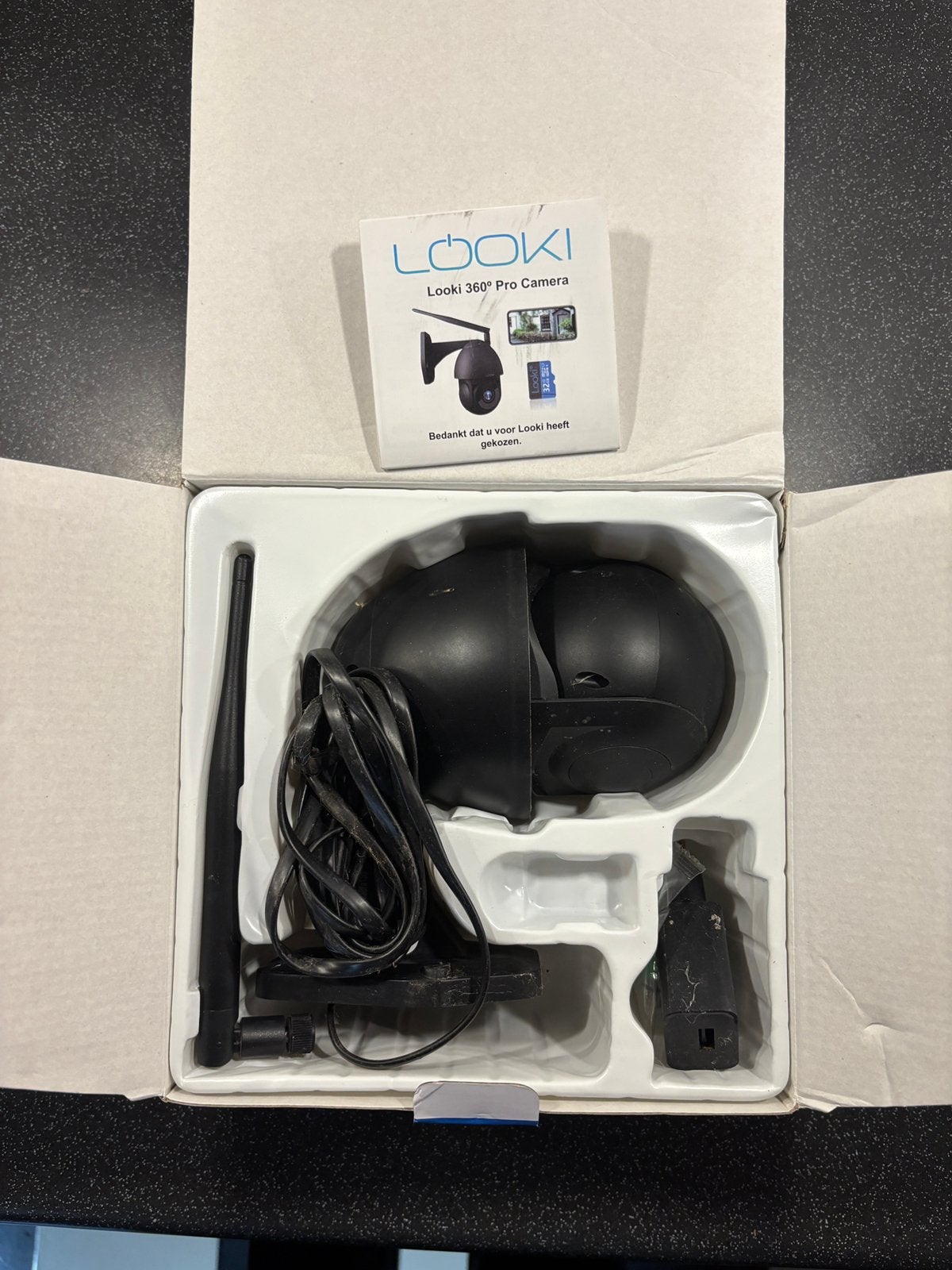 Looki outdoor 360 pan-tilt camera, Ophalen of Verzenden, Zo goed als nieuw