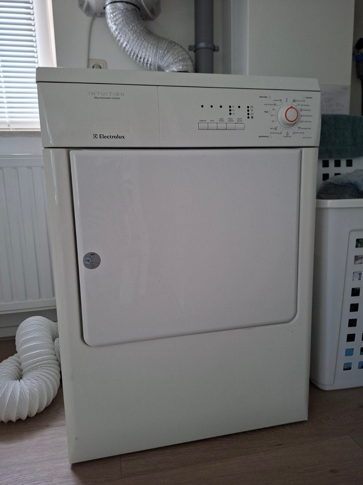 Electrolux Intuition Luchtafvoer Wasdroger, Witgoed en Apparatuur, Wasdrogers, 6 tot 8 kg, Gebruikt, Luchtafvoer, Ophalen of Verzenden