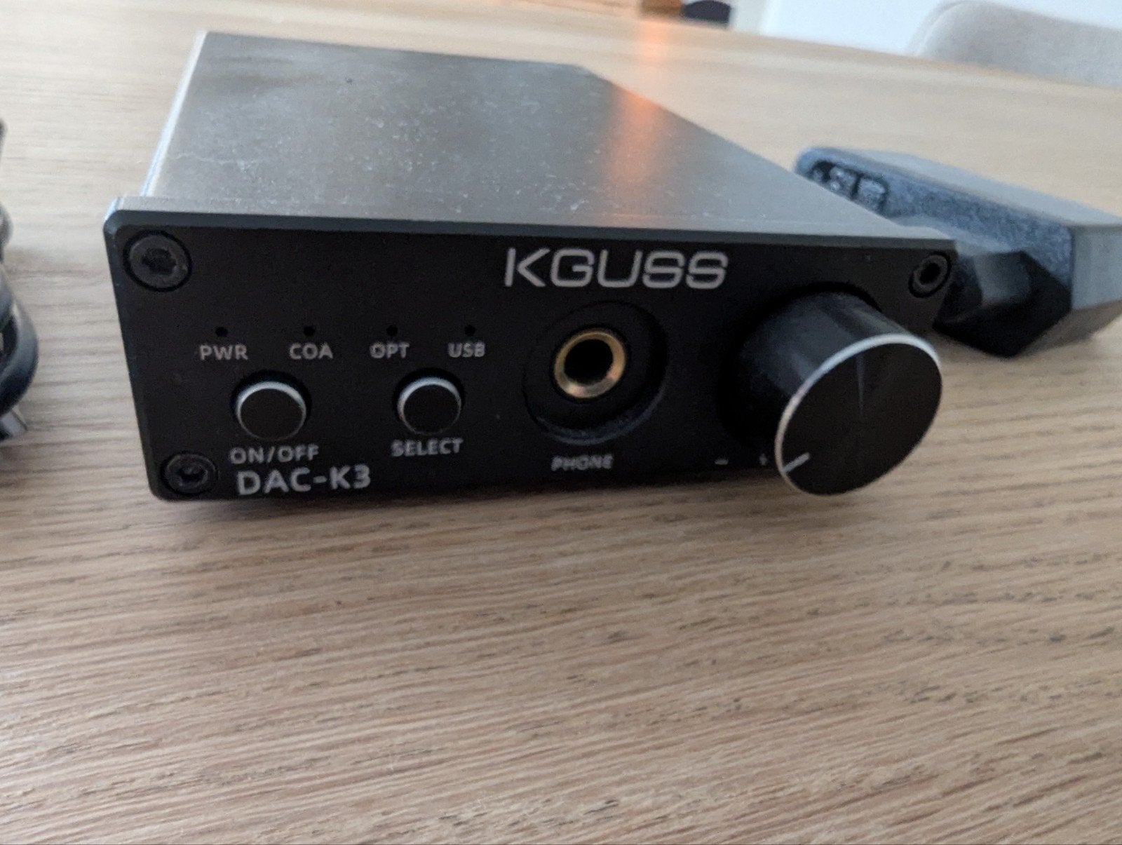 KGUSS DAC-K3 Hoofdtelefoonversterker & DAC, Ophalen of Verzenden, Zo goed als nieuw