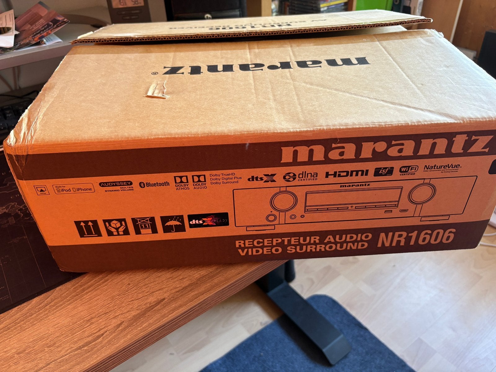 Marantz NR1606, Audio, Tv en Foto, Ophalen, Zo goed als nieuw, 120 watt of meer, Marantz