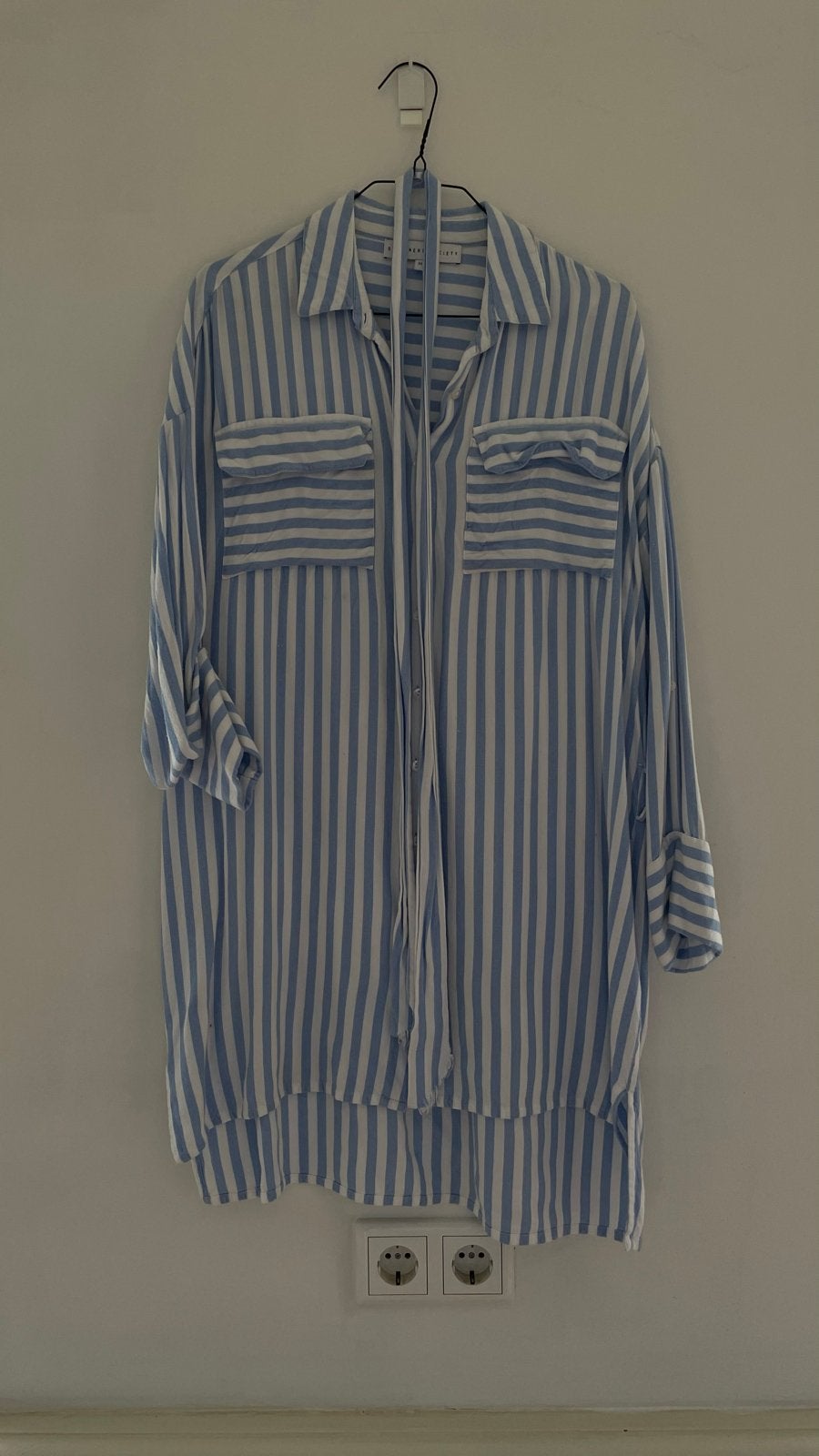 Gestreepte blouse van Designers Society, Ophalen, Gedragen, Maat 38/40 (M), Blauw