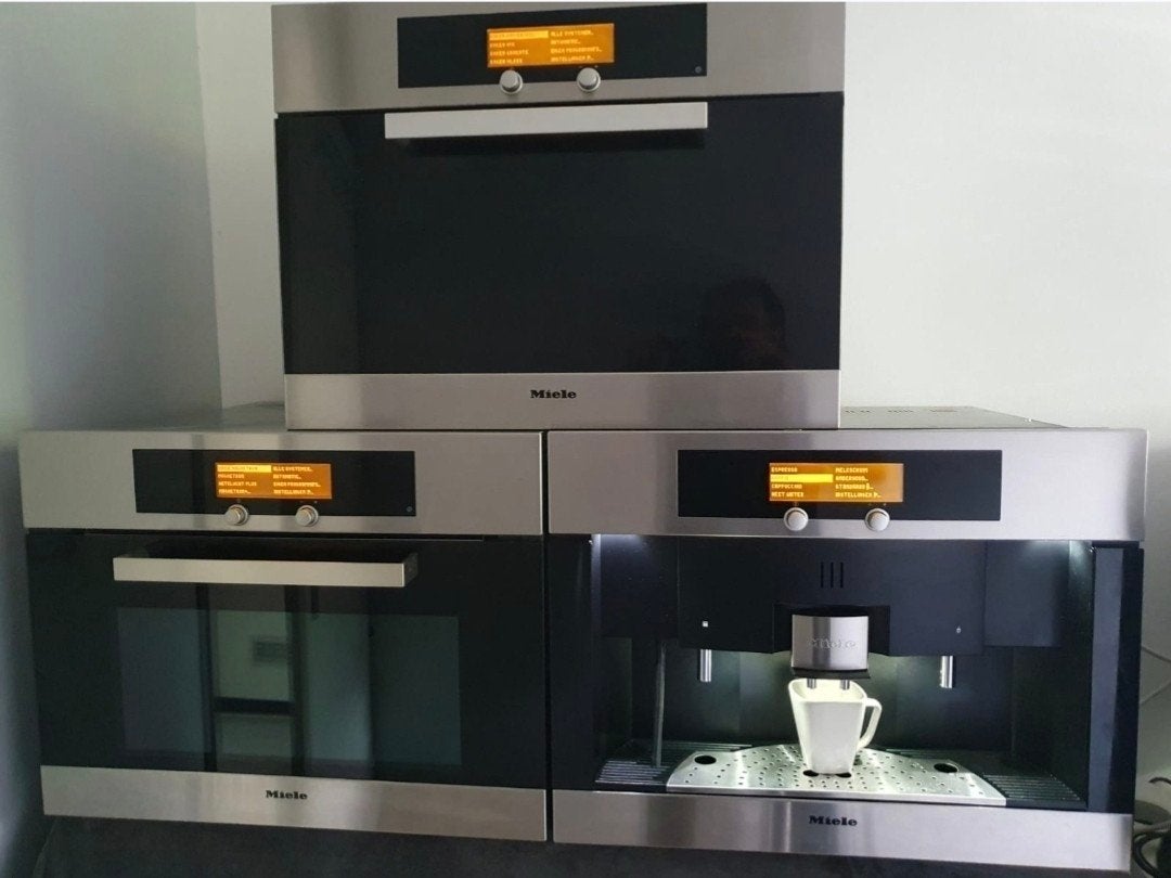 Miele CVA4060 DG4060 H4060BM set koffiemachine combi-oven ++, Minder dan 45 cm, Gebruikt, Ophalen of Verzenden, Combi-oven