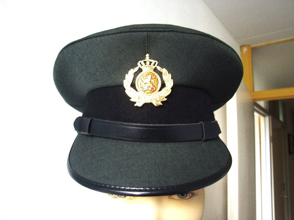 Pet,Kepie,Koninklijke,Landmacht,GLT,DT,2001,Onder,Officier, Verzenden, Landmacht, Nederland, Helm of Baret