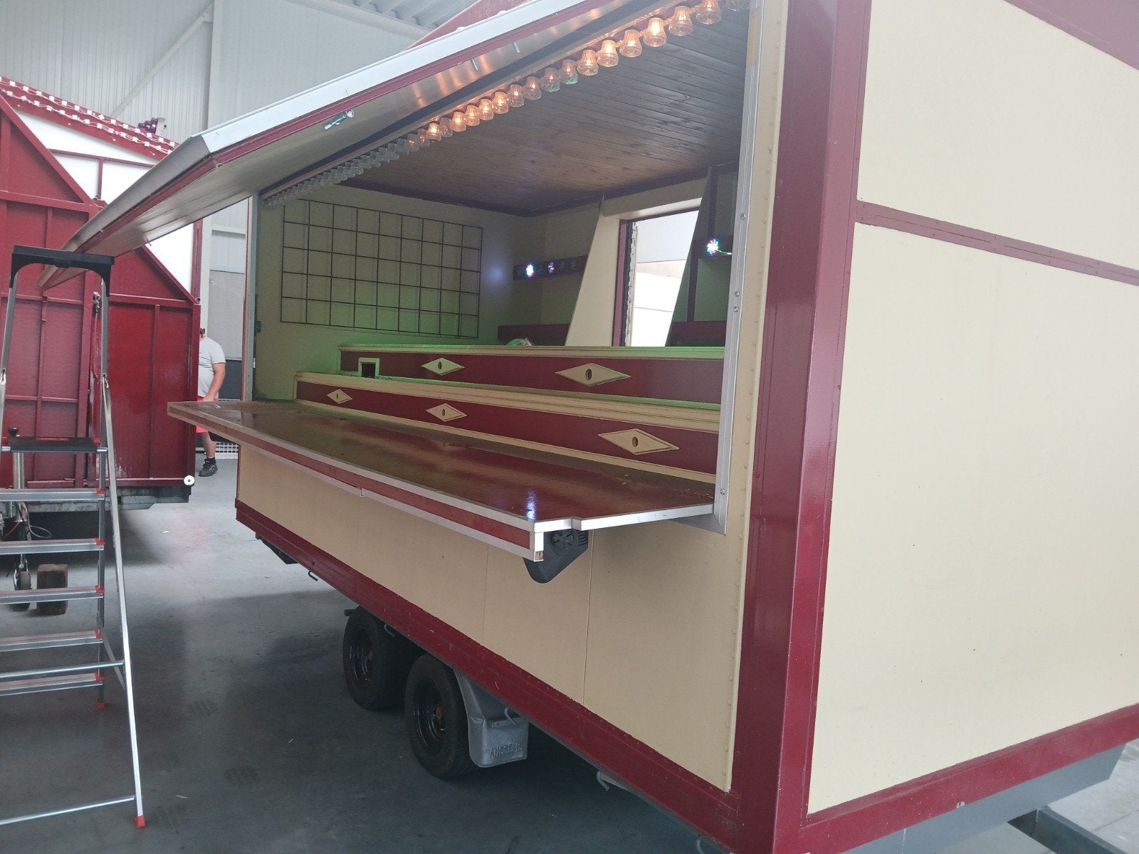 Kermis eendjesvis wagen - Compleet en klaar voor gebruik, Hobby en Vrije tijd, Feestartikelen, Ophalen, Carnaval