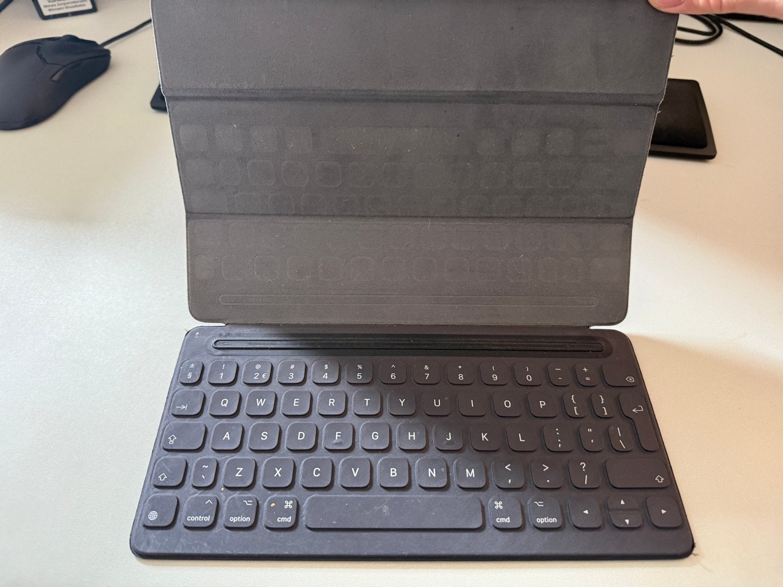 Apple Smart Keyboard Folio A1329 voor iPad (origineel), Computers en Software, Ophalen of Verzenden, Gebruikt, 10 inch, Bescherming voor- en achterkant