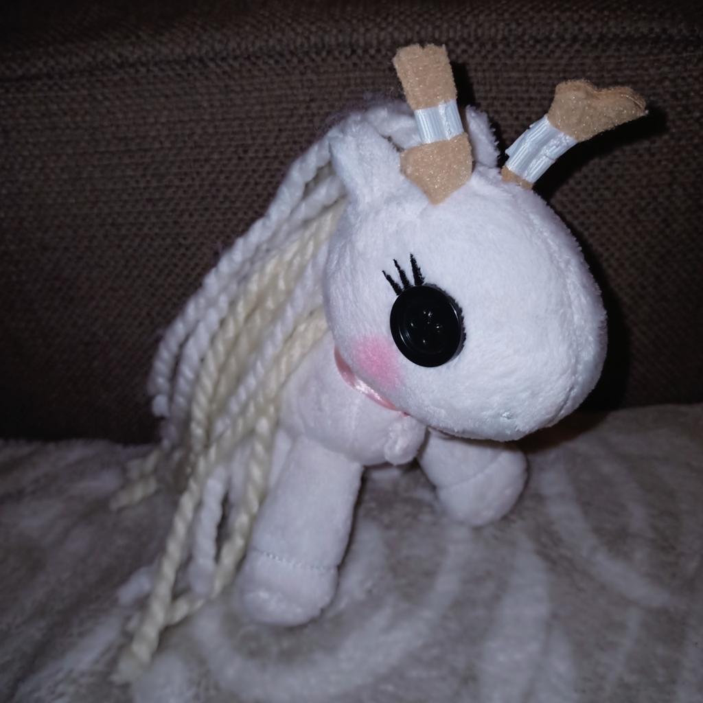 Lalaloopsy witte pony Mallow., Paard, Overige merken, Ophalen of Verzenden, Zo goed als nieuw