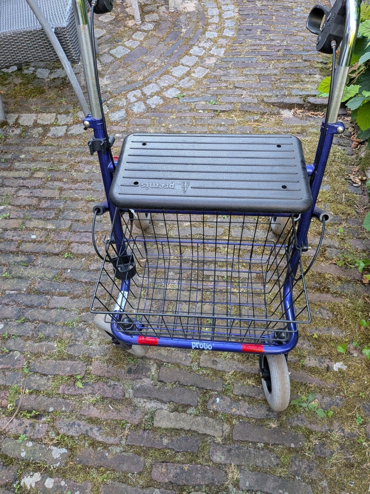 Rollator, Ophalen