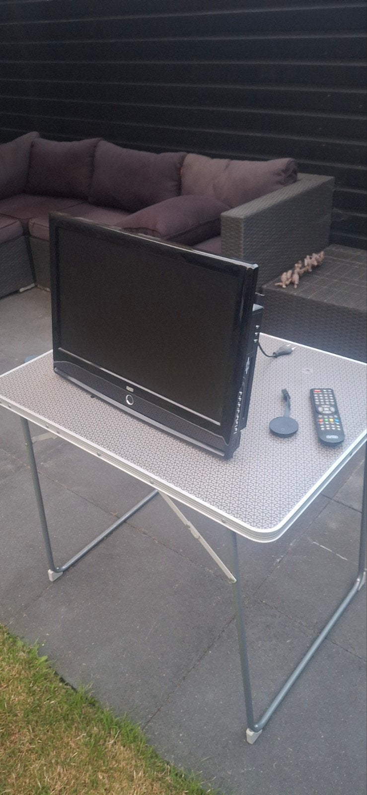 Televisie met Chromecast en dvd speler, Overige merken, Gebruikt, 50 Hz, Ophalen of Verzenden