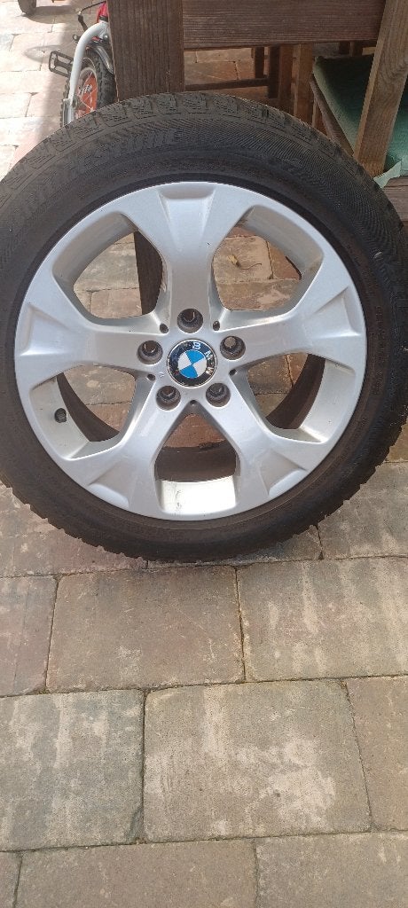 Set van 4 BMW velgen, Ophalen, Gebruikt, Velg(en), 17 inch