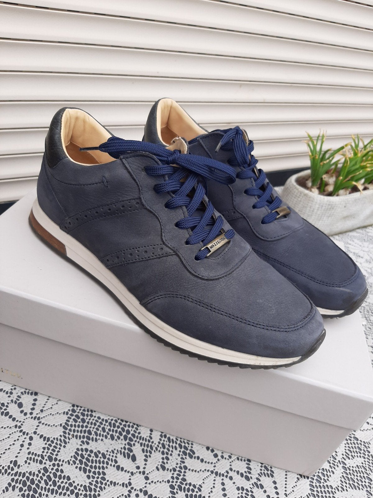 Sneakers blauw Mazzeltov. Maat 41, Blauw, Ophalen of Verzenden, Mazzeltov., Sneakers of Gympen