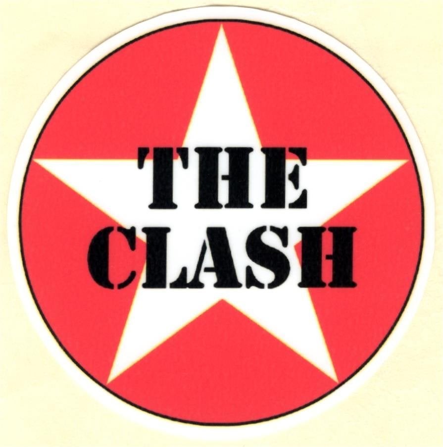 The Clash sticker, Verzenden, Nieuw, Foto of Kaart