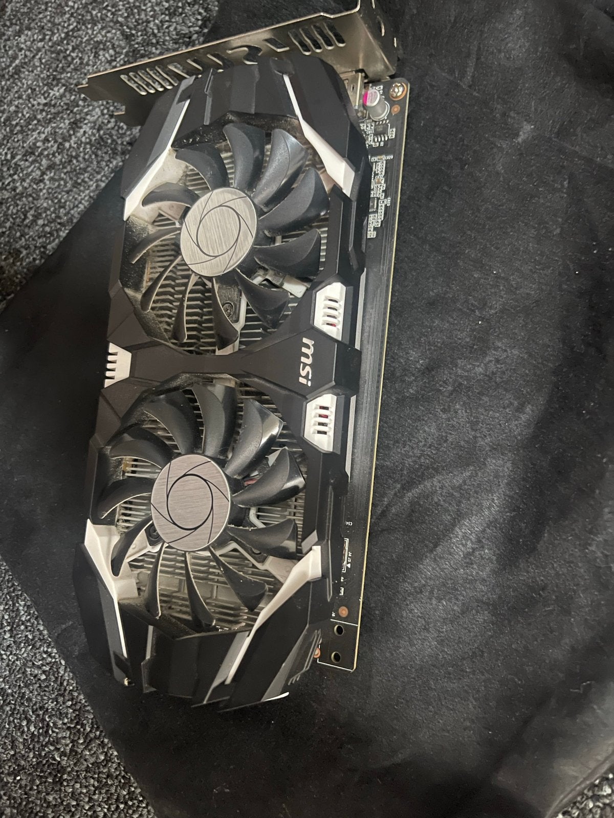 MSI NVIDIA GeForce GTX 1050 ti 4GB Grafische Kaart Gpu, Computers en Software, Videokaarten, Gebruikt, Nvidia, PCI-Express 3.0