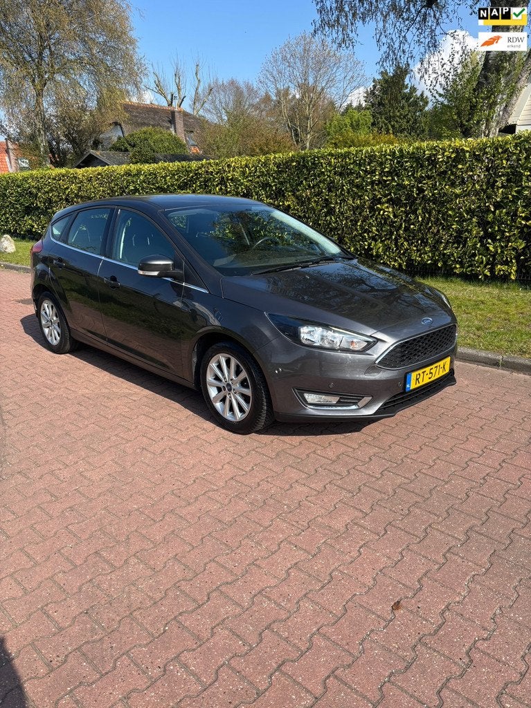 Ford Focus 1.0 Titanium NAP NWE APK NIEUWSTAAT!, Auto's, Ford, Bedrijf, Te koop, Focus, ABS, Airbags, Airconditioning, Automatische klimaatregeling