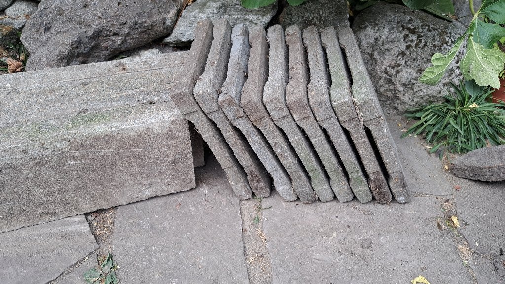 9 dreentegels drainage tegels, Tuin en Terras, Ophalen, Nieuw, Minder dan 5 m², Beton