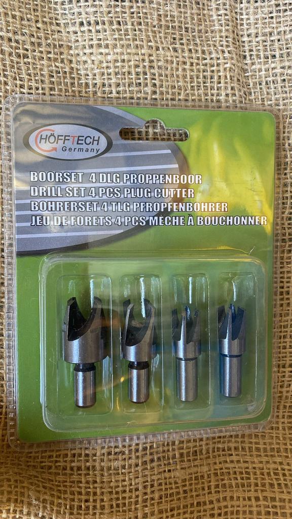 Höfftech Boorset 4-delig Proppenboor - Nieuw, Ophalen of Verzenden, Nieuw, Overige typen