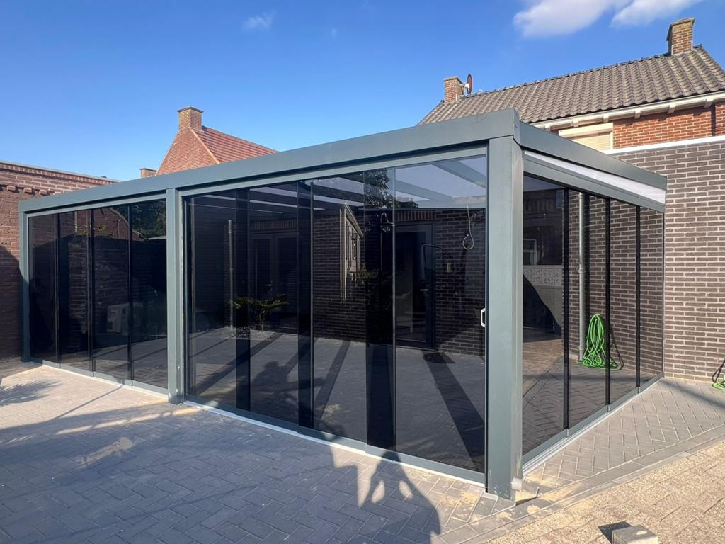 Veranda’s, Glazenschuifwanden & Carports op Maat, Tuin en Terras, Overkappingen, Ophalen of Verzenden, Zo goed als nieuw