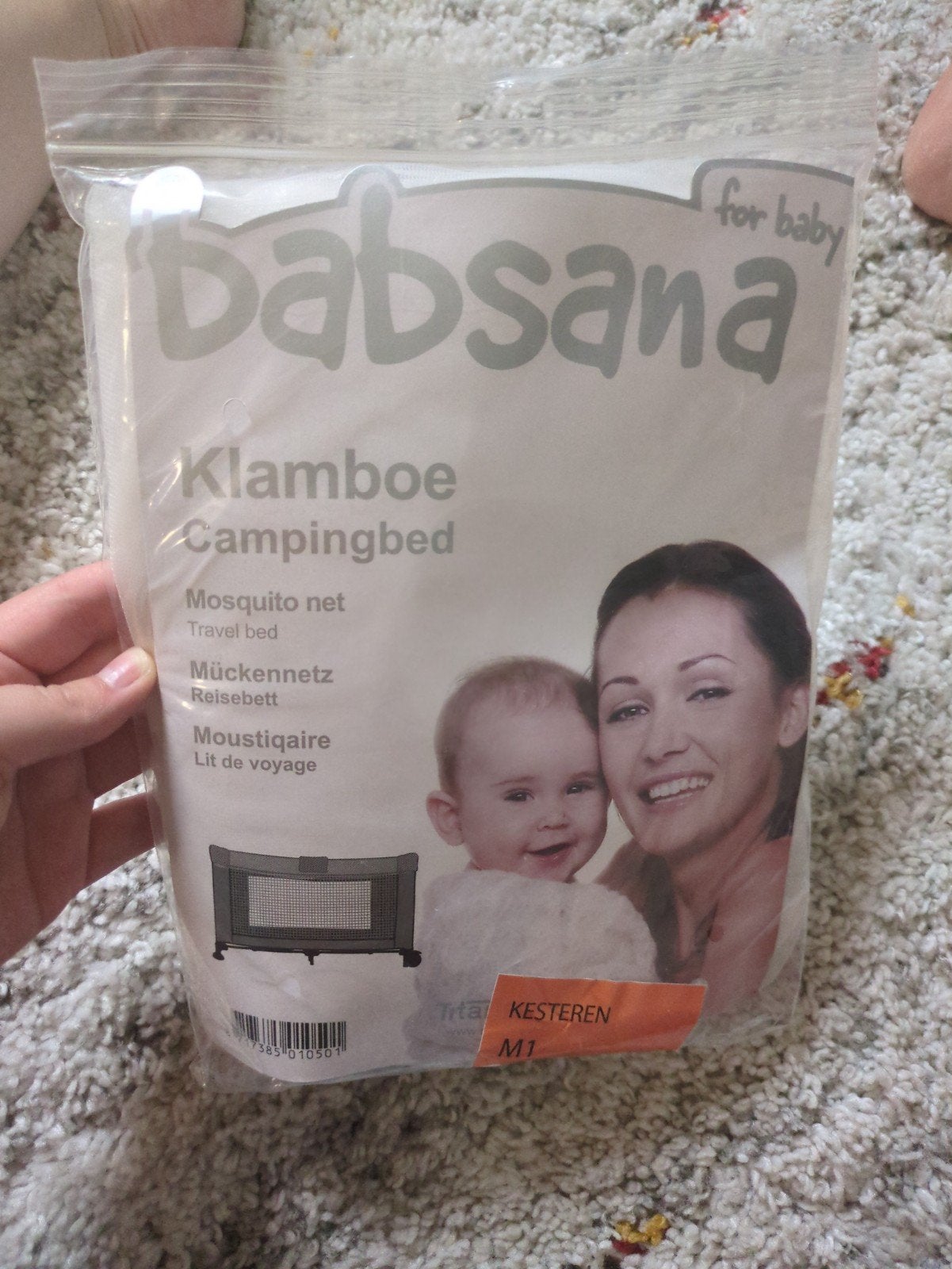 Klamboe Campingbed, Kinderen en Baby's, Babywiegjes en Ledikanten, Ophalen, Nieuw, Reisbedje