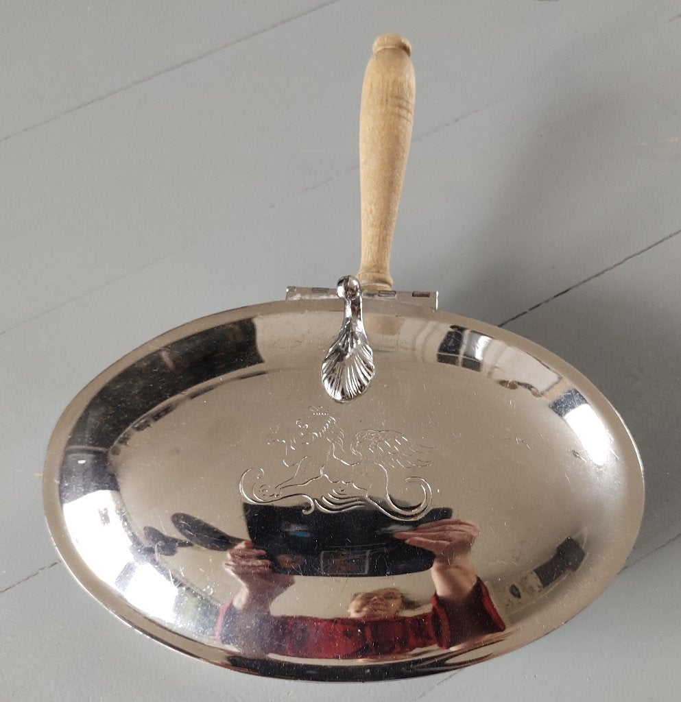Silent Butler Forbes Silver Company Silver Comp. grote Asbak, Ophalen of Verzenden