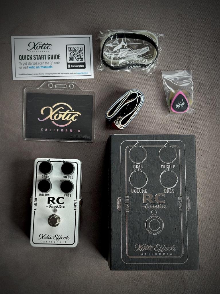 Xotic RC Booster 20th Anniversary Limited Edition, Muziek en Instrumenten, Effecten, Ophalen of Verzenden, Zo goed als nieuw, Chorus