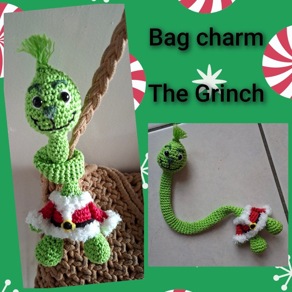 Nieuw- The Grinch bag charm/ tas hanger, Ophalen of Verzenden, Nieuw, Gebruiksvoorwerp