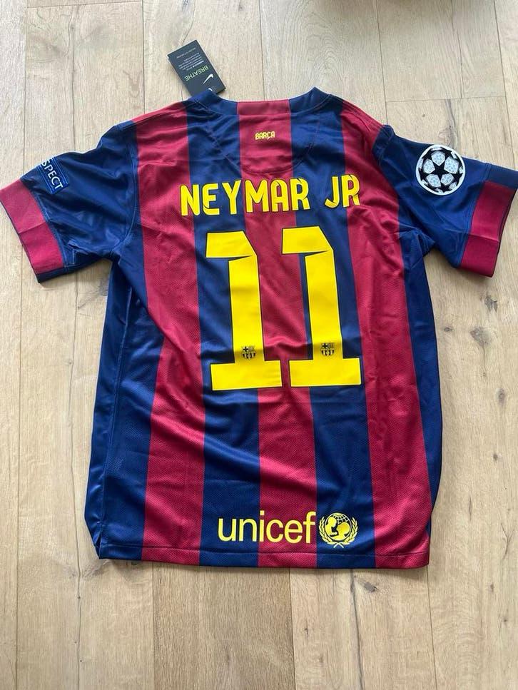 Neymar shirt Barcelona 2015 Champions League maat M, Maat M, Ophalen of Verzenden, Gebruikt, Shirt