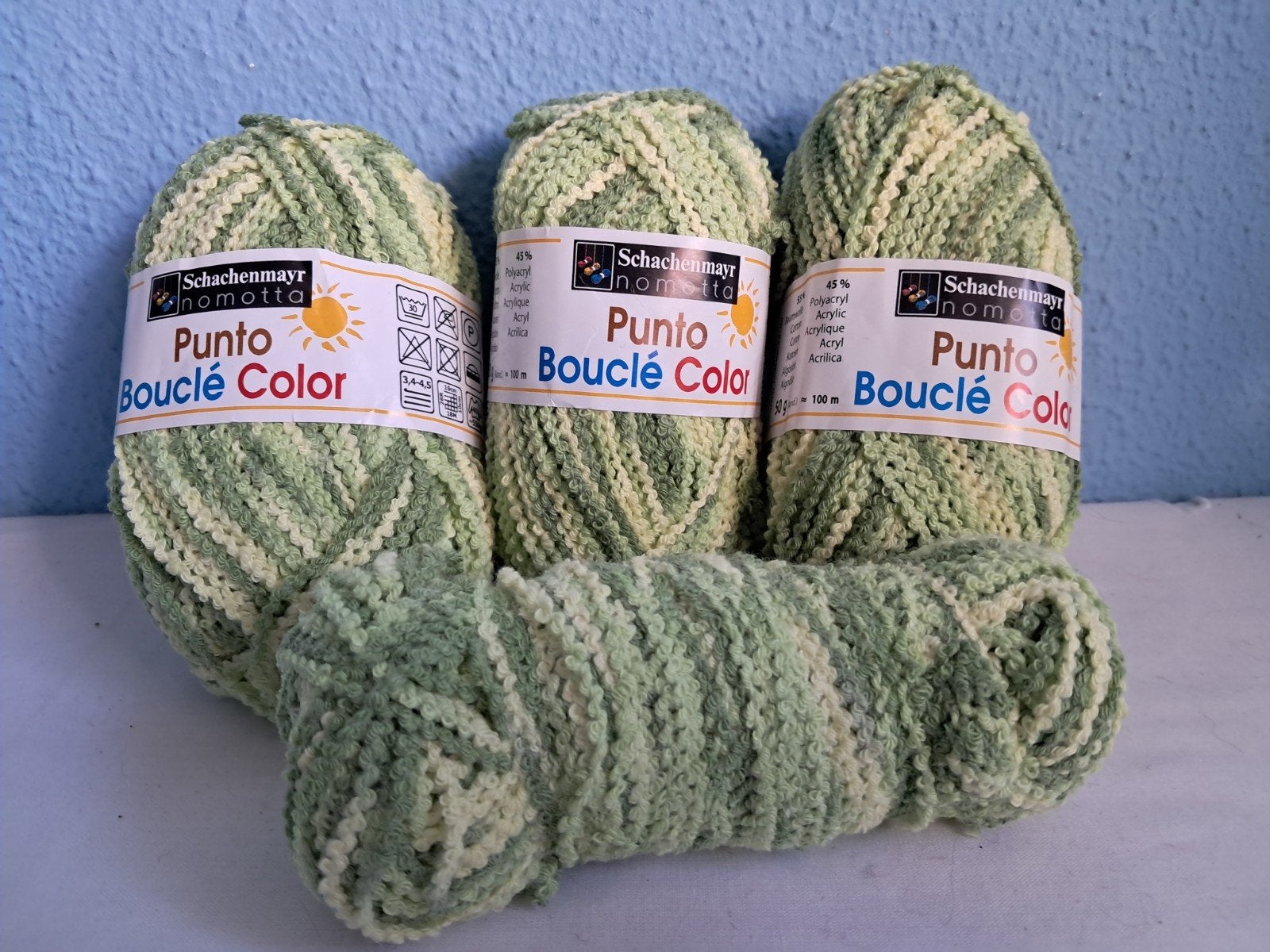 Brei- en haakgaren Schachenmayr nomotta Punto Bouclé., Hobby en Vrije tijd, Breien en Haken, Ophalen of Verzenden, Nieuw, Breien of Haken