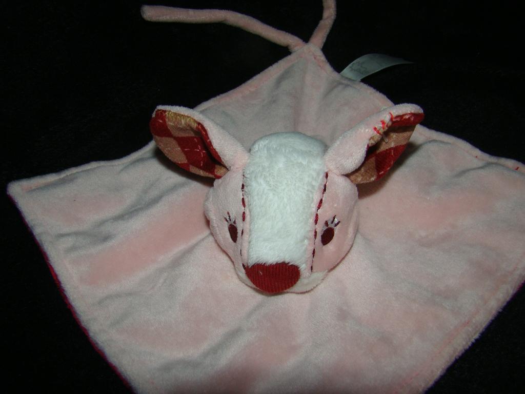 nieuw roze rood hert kroeldoekje Happy Horse, Nieuw, Ophalen of Verzenden, Wasbaar, Middelgroot (20 tot 80 cm)