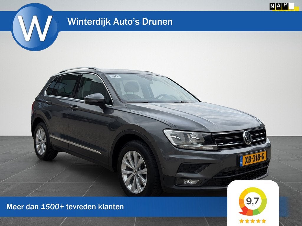 Volkswagen Tiguan 1.5 TSI Navi, Clima, Trekhaak, Cruise, Nap, Auto's, Volkswagen, Bedrijf, Te koop, Tiguan, ABS, Achteruitrijcamera