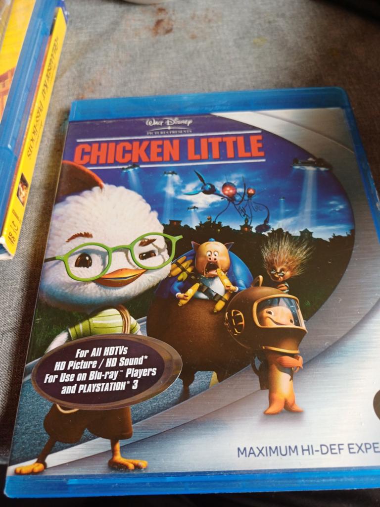 Chicken little, Ophalen of Verzenden, Zo goed als nieuw, Tekenfilms en Animatie