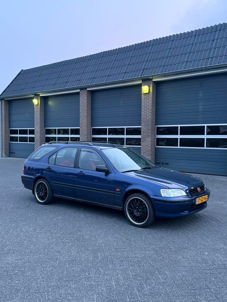 Honda Civic aerodeck 1.5 d15z6 swap, Auto's, 4 cilinders, 1396 cc, Blauw, 49 €/maand