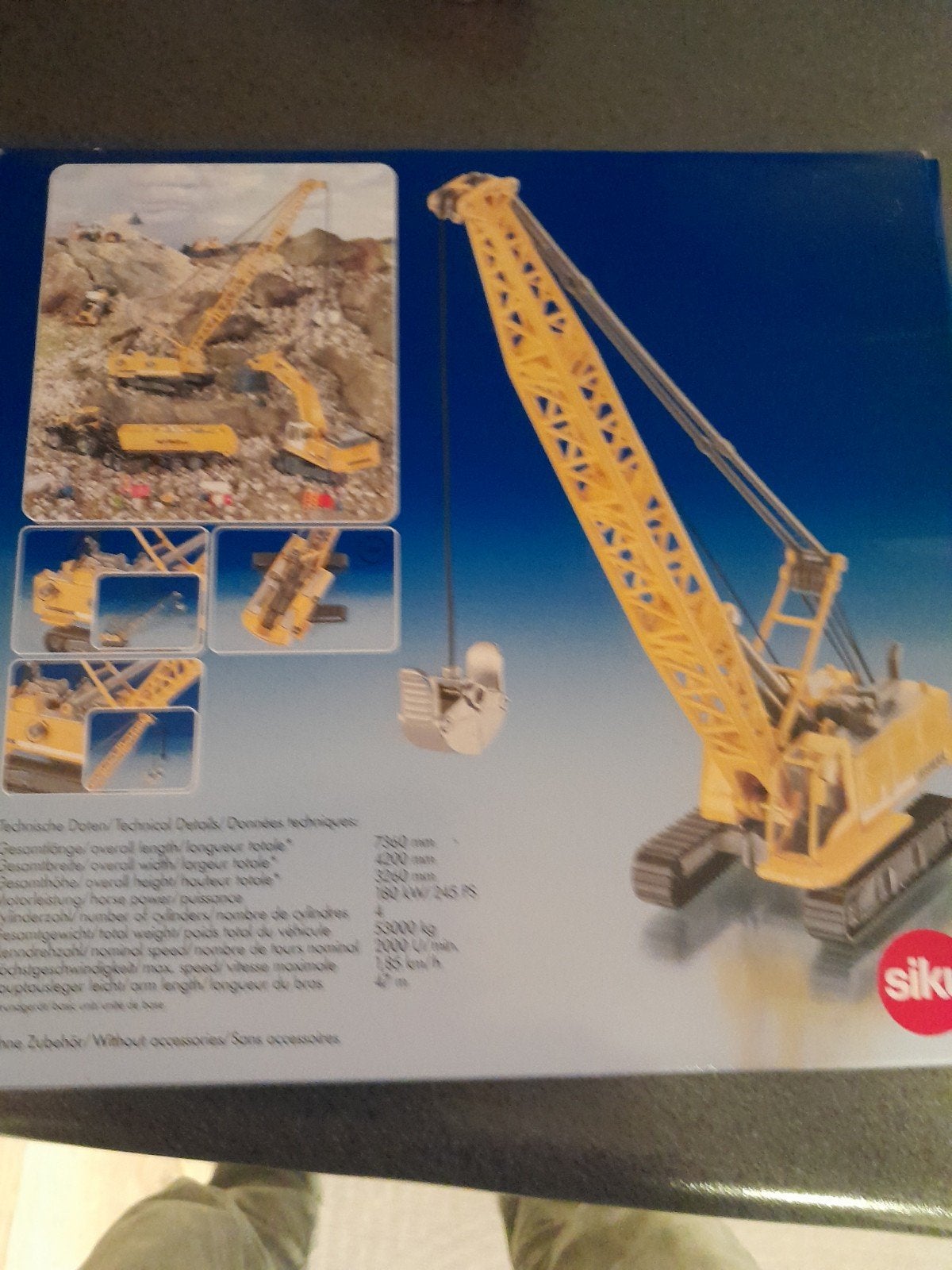 Te koop nieuwe siku kraan, Ophalen of Verzenden, Nieuw, Hijskraan, Tractor of Landbouw, SIKU