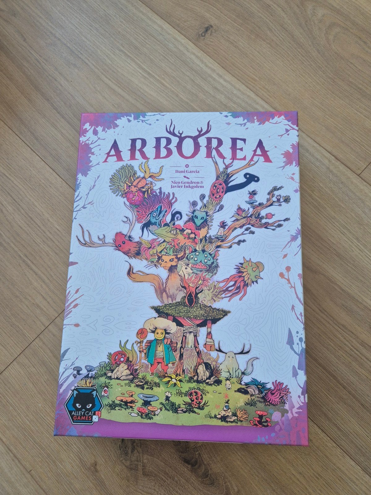 Arborea Bordspel (kickstarter), Hobby en Vrije tijd, Gezelschapsspellen | Bordspellen, Ophalen, Zo goed als nieuw, Alley Cat Games