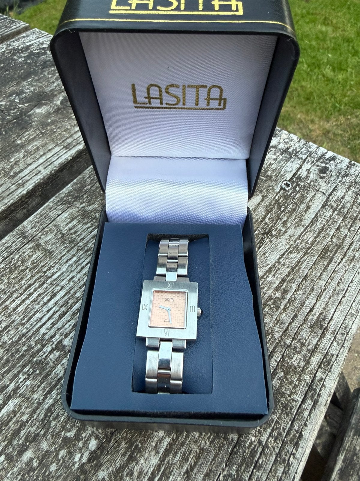 Lasita dames horloge tank, Ophalen of Verzenden, Gebruikt