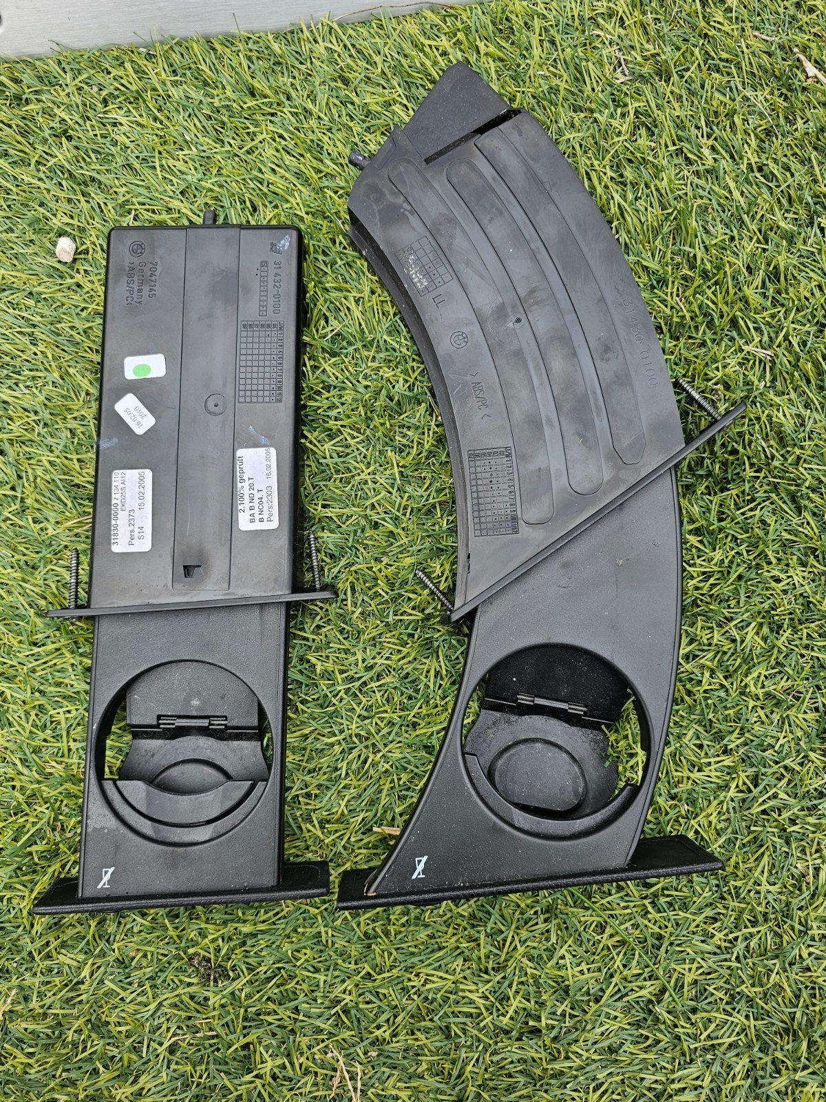BMW E60 Bekerhouder Set - Origineel Onderdeel, Ophalen of Verzenden, Gebruikt, BMW