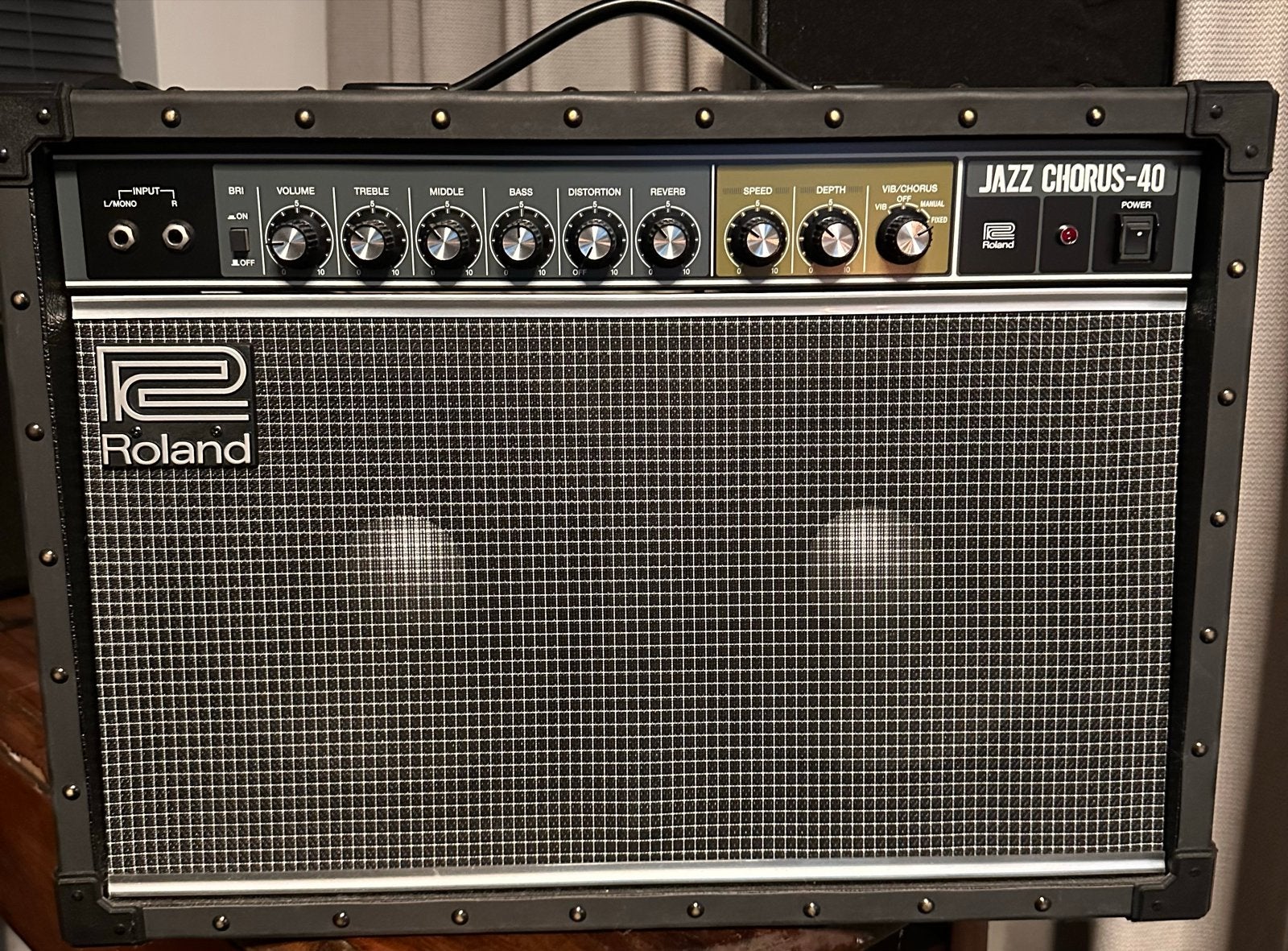 Roland JC -40  gitaarversterker, Muziek en Instrumenten, Ophalen, Zo goed als nieuw, Gitaar, Minder dan 50 watt